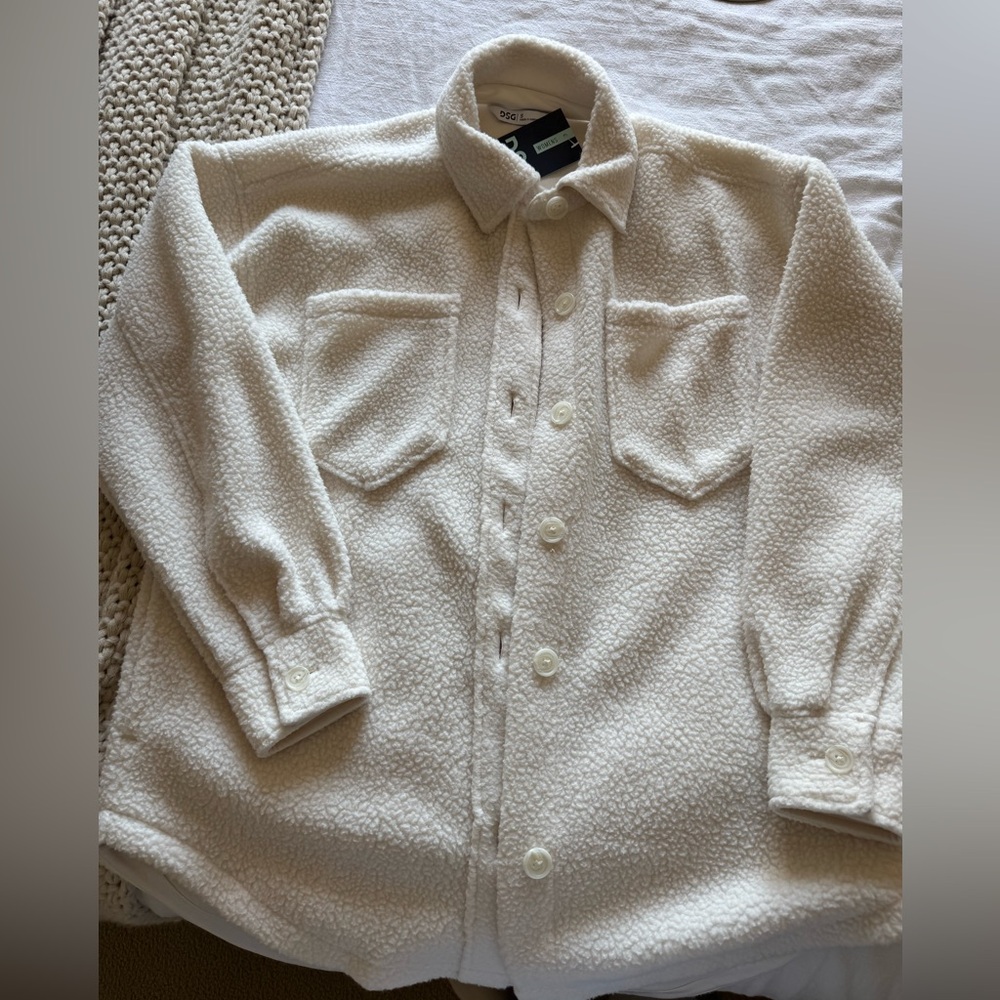 DSG fleece shacket